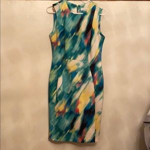 Calvin Klein Sleeveless Sheath Dress - EUC